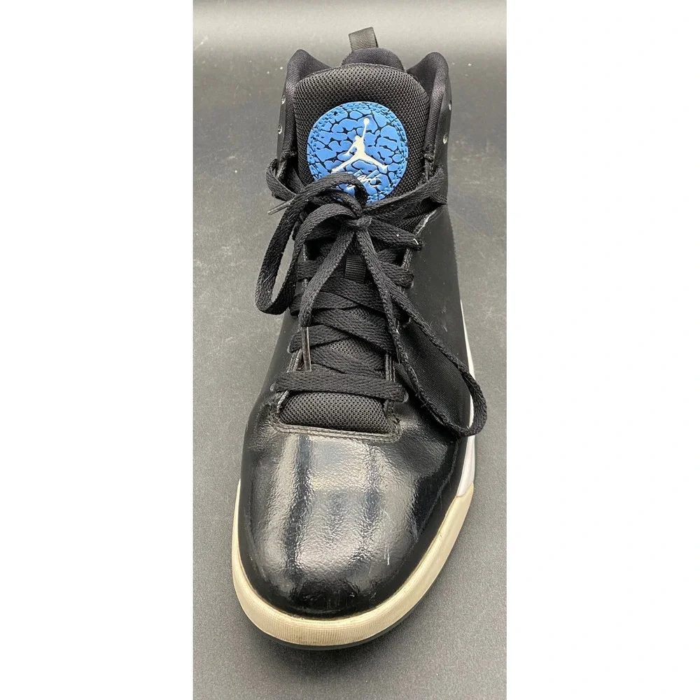 Jordan Flight Origin 2 Mens Black Sport Blue Basketball Shoes 705077-008 Size 11